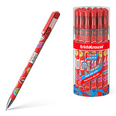 Ручка гелевая ERICH KRAUSE "ColorTouch Sweet love", СИНЯЯ, узел 0.38 мм, линия письма 0.25 мм, 50748
